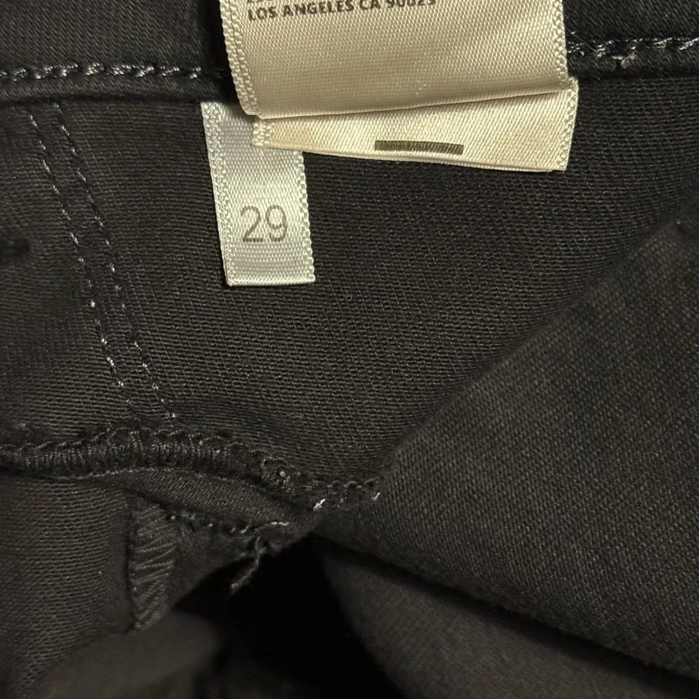 NWOT L'AGENCE Jyothi Coated Split Ankle High Rise Bodycon Skinny Jeans Size 29